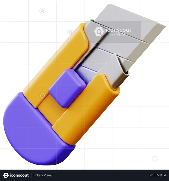 Cutter blade  3D Icon