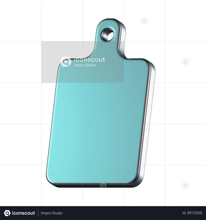 Cutting Board  3D Icon