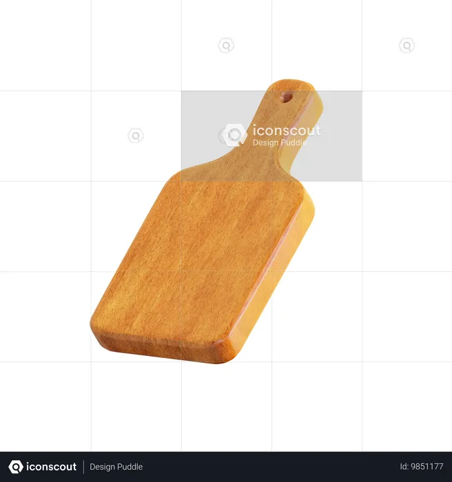 Cutting Board  3D Icon