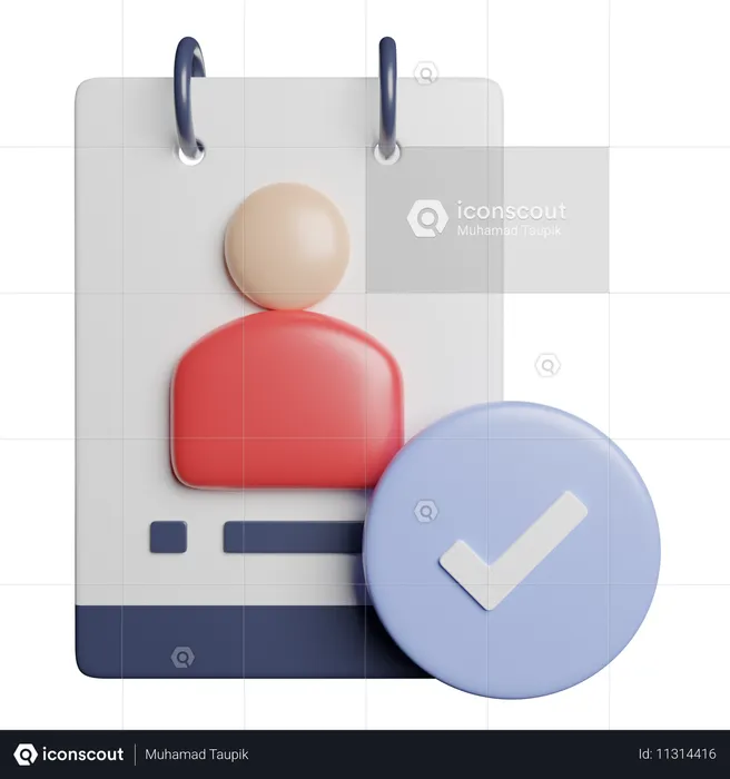 Cv  3D Icon