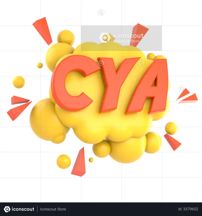 CYA  3D Illustration