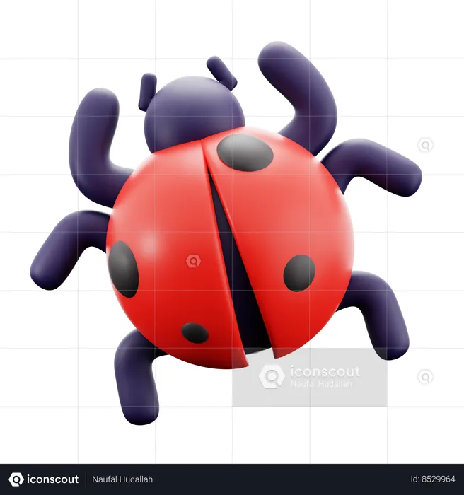 Cyber Bug  3D Icon