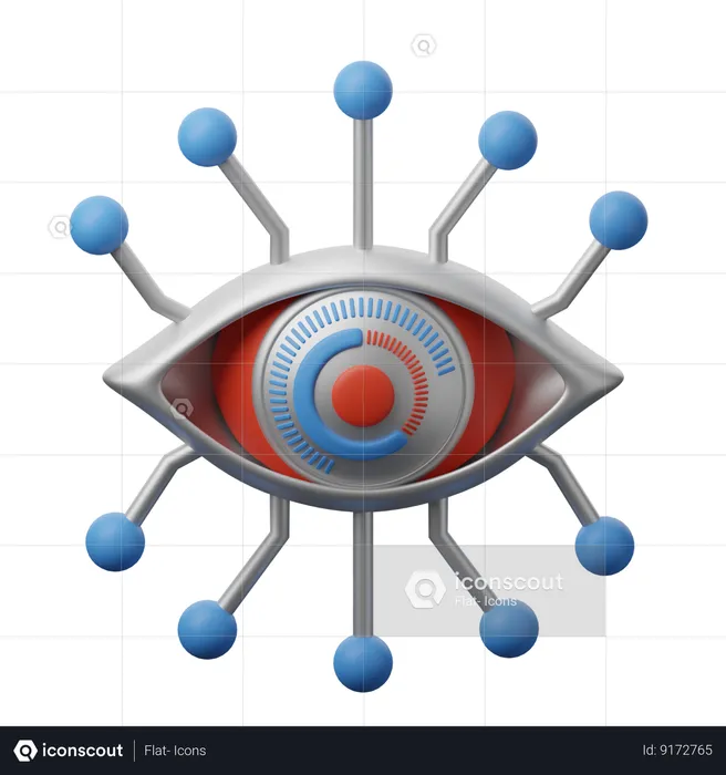 Cyber Eye  3D Icon