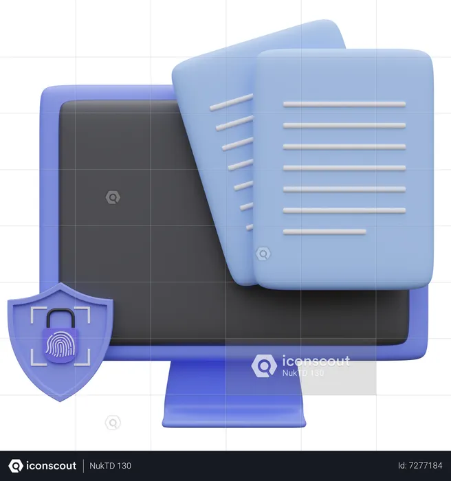 Internet-Sicherheit  3D Icon