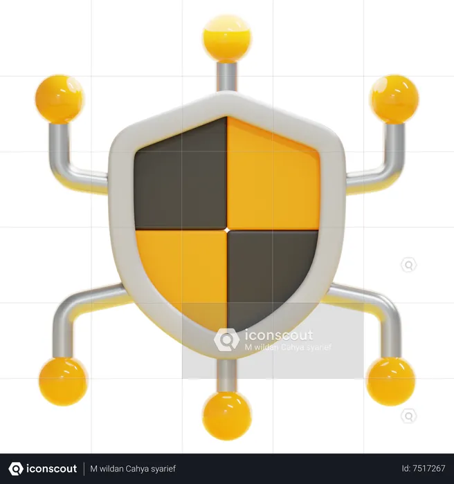 Internet-Sicherheit  3D Icon