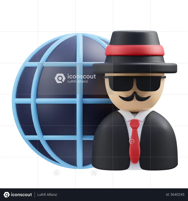 Cybercrime  3D Icon