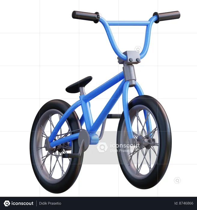 Vélo  3D Icon