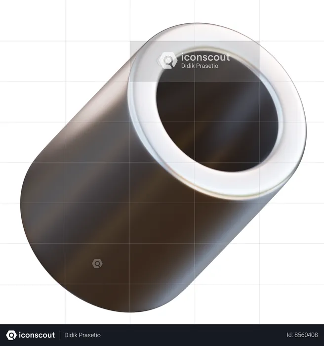 Cylinder  3D Icon