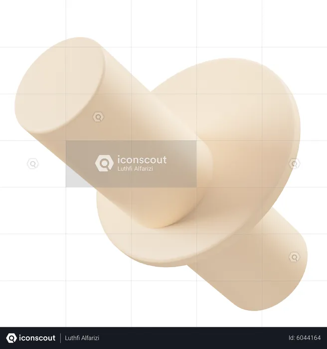 Cylinderplate Shape  3D Icon