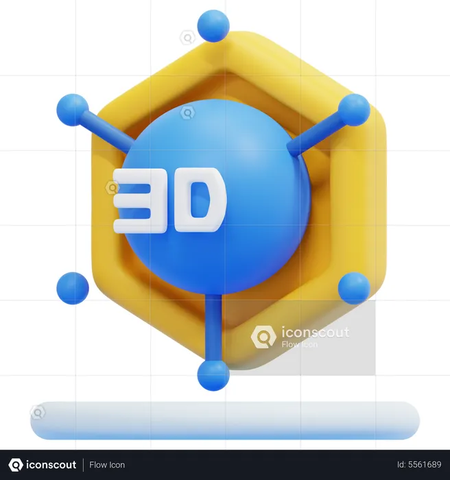 D Design  3D Icon