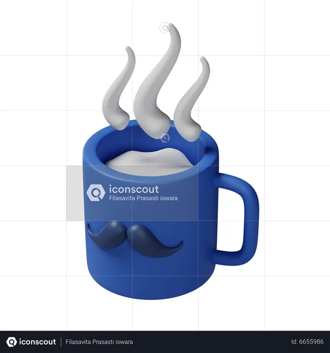 Dads Cup  3D Icon