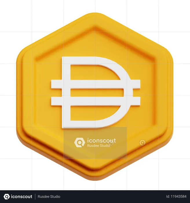 Allez les pièces de monnaie  3D Icon