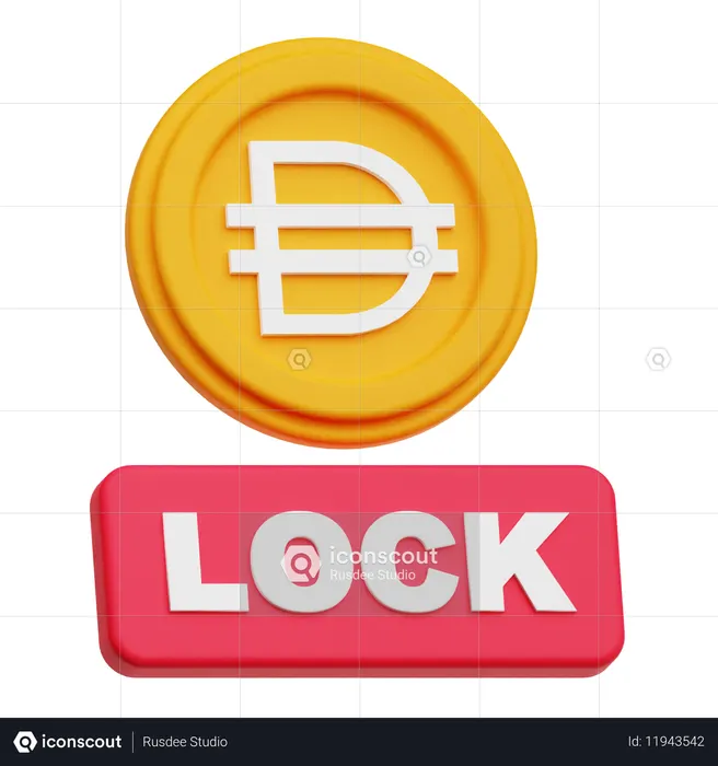 Des serrures  3D Icon