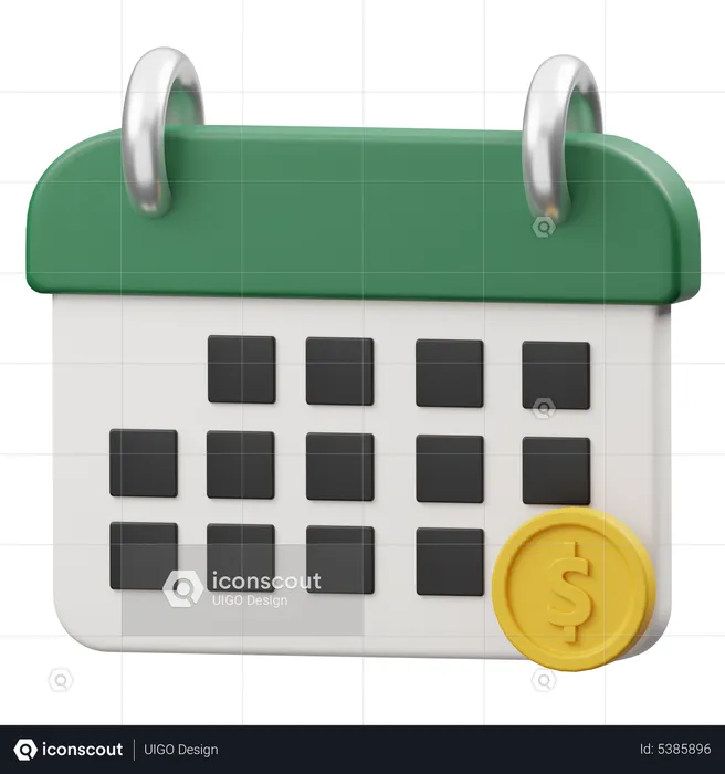 Daily Expenses  3D Icon