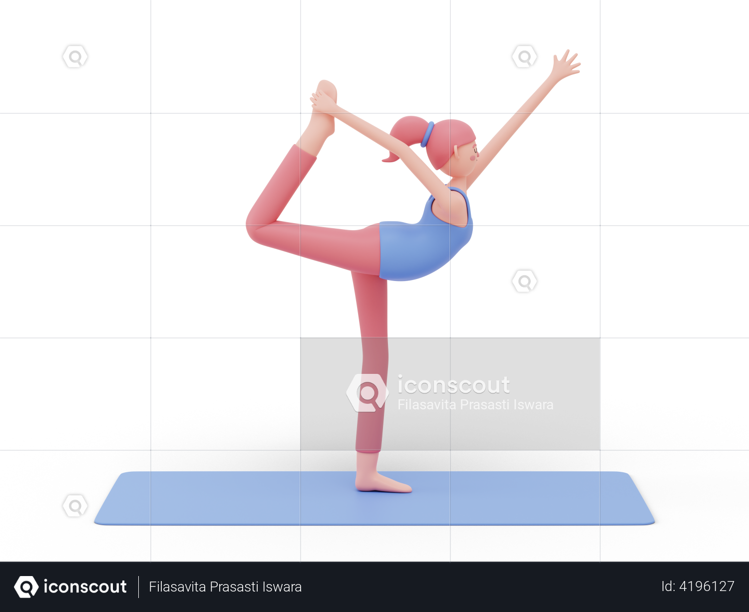 Young Girl Performs Different Poses of Yoga, Flexible Beautiful Model on a  White Background. Meditation and Asanas Stock Image - Image of physical,  exercise: 122257565