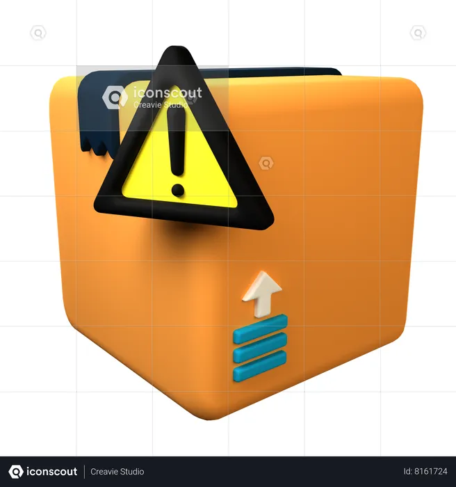 Danger Box  3D Icon