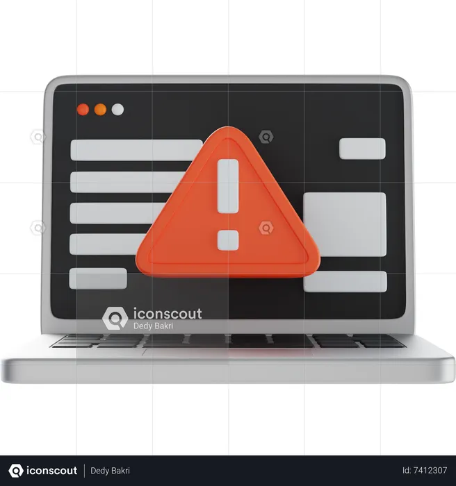 Dangerous Access  3D Icon