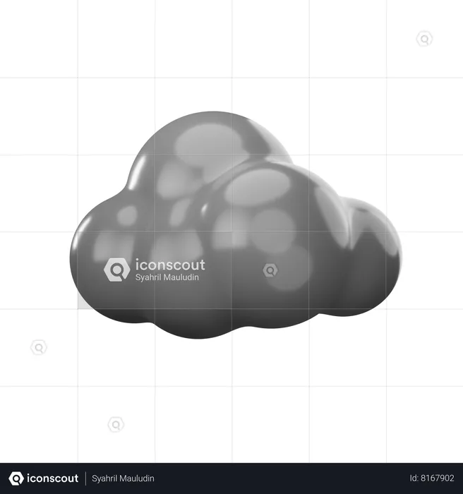 Dark Cloud  3D Icon