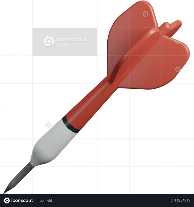 Dart Arrow  3D Icon