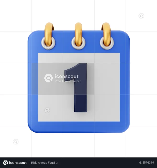 Data 1  3D Icon