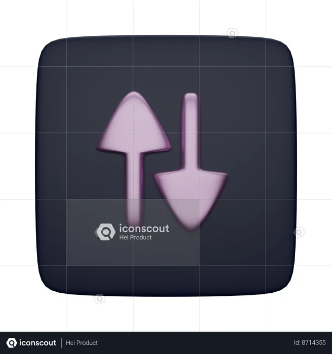 Data  3D Icon