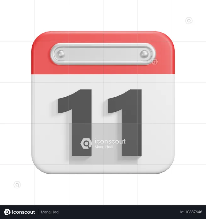 Data 11  3D Icon