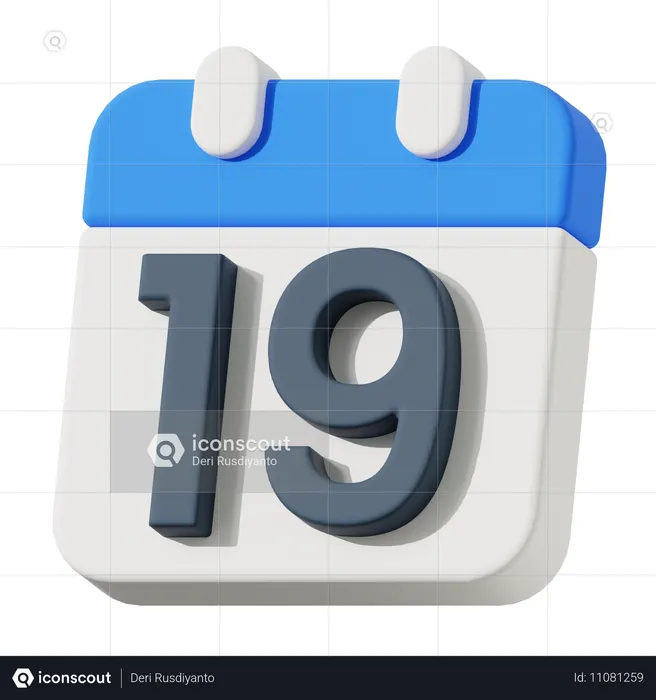 Data 19  3D Icon