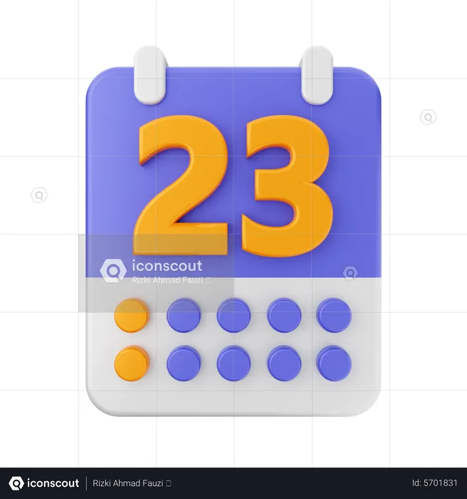 Data 23  3D Icon