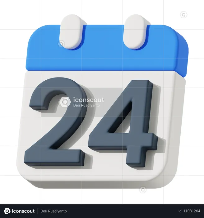 Data 24  3D Icon