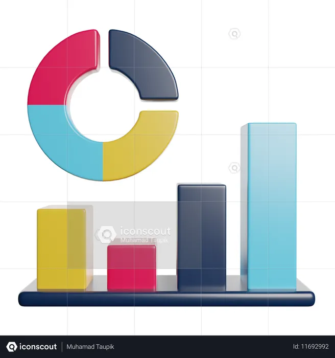 Data Analysis  3D Icon