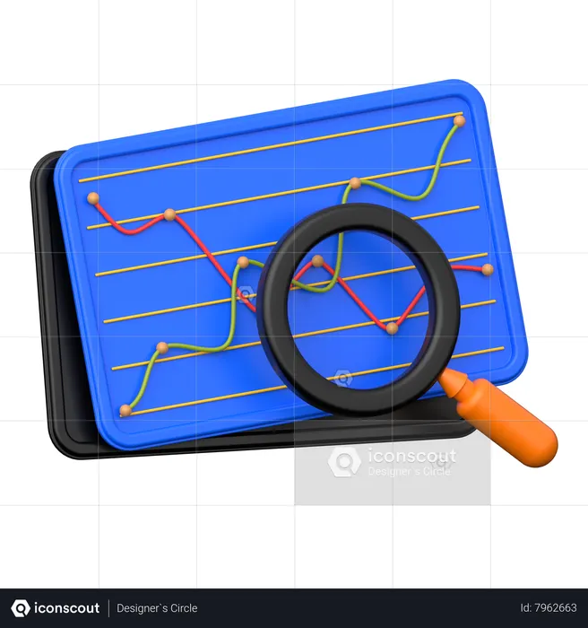 Data Analysis  3D Icon