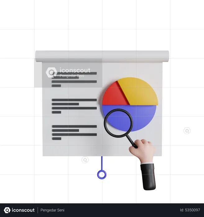 Data Analysis  3D Icon