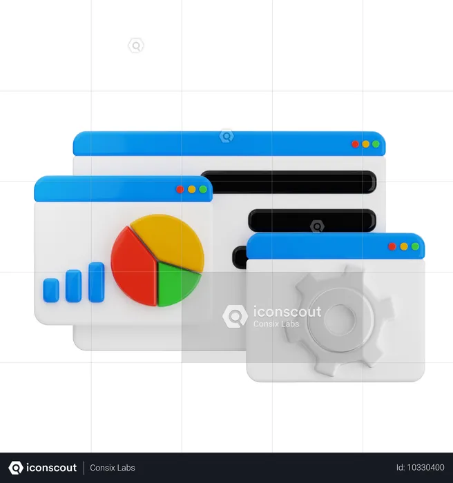 Data Analysis  3D Icon