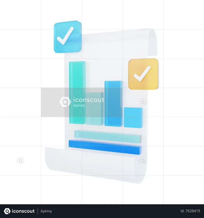 Data Analytics  3D Icon