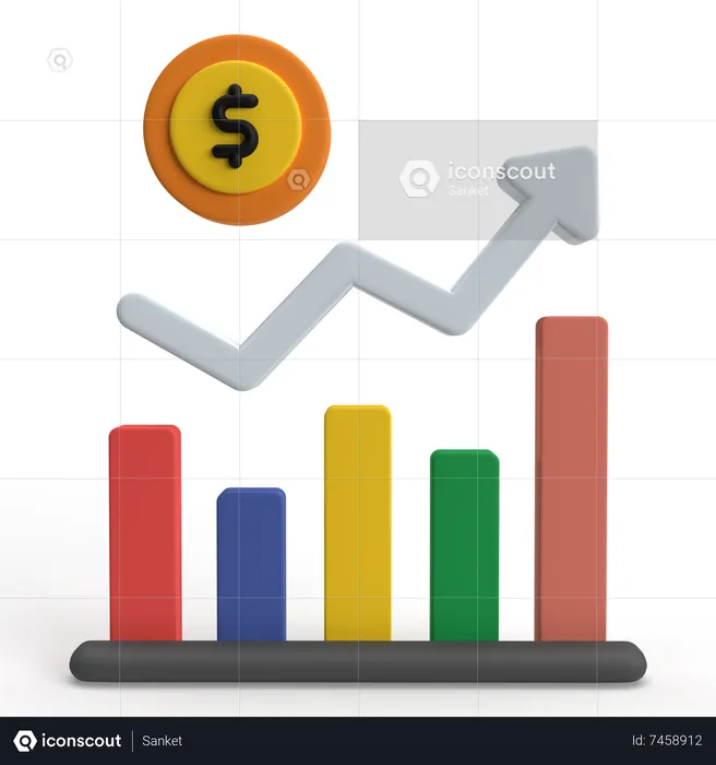 Data Analytics  3D Icon