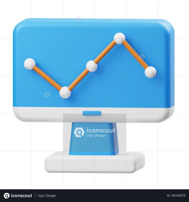 Data Analytics  3D Illustration