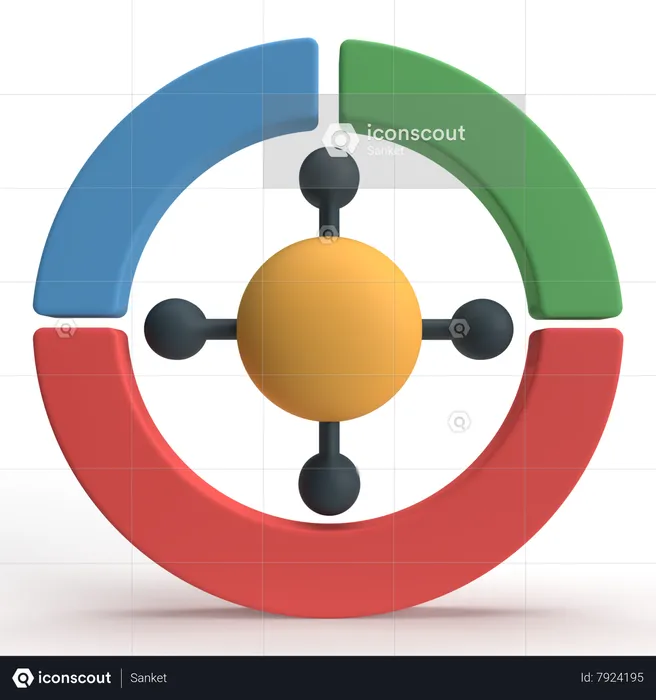 Data Driven  3D Icon