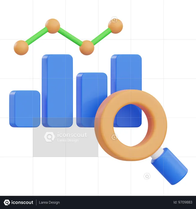 Data Insights  3D Icon