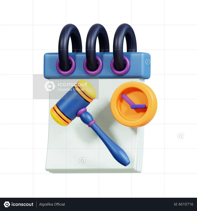 Data de licitação  3D Icon