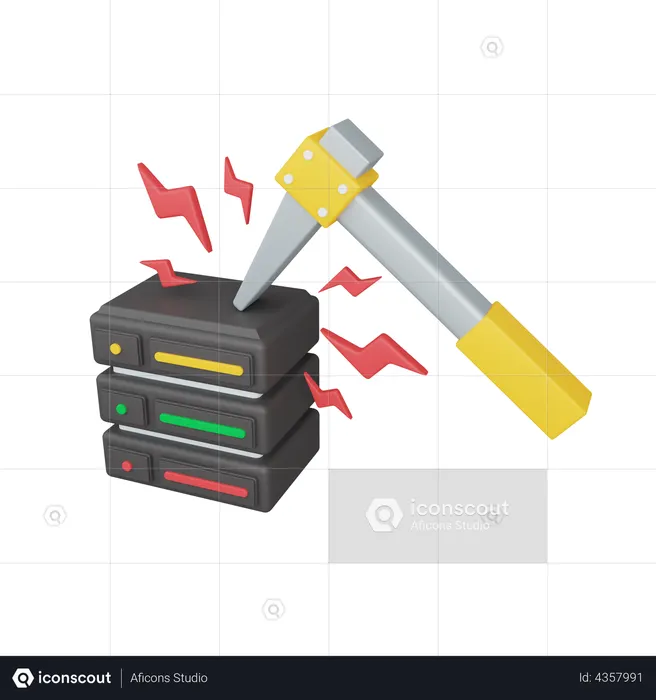 Data Mining  3D Icon