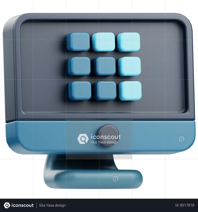 Data Pattern  3D Icon