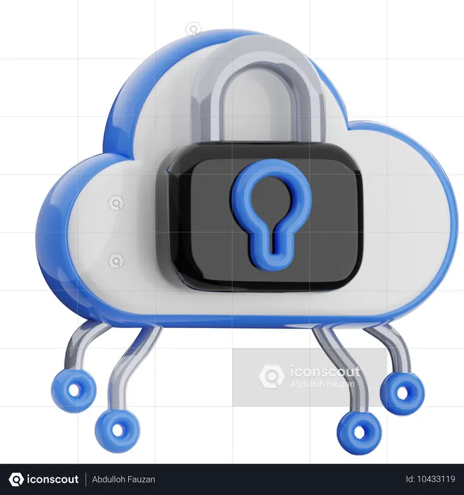 Data Security  3D Icon