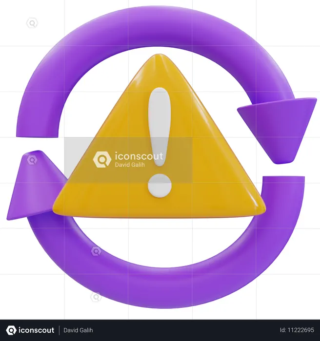 Data Security Recovery Strategies Cloud Systems  3D Icon