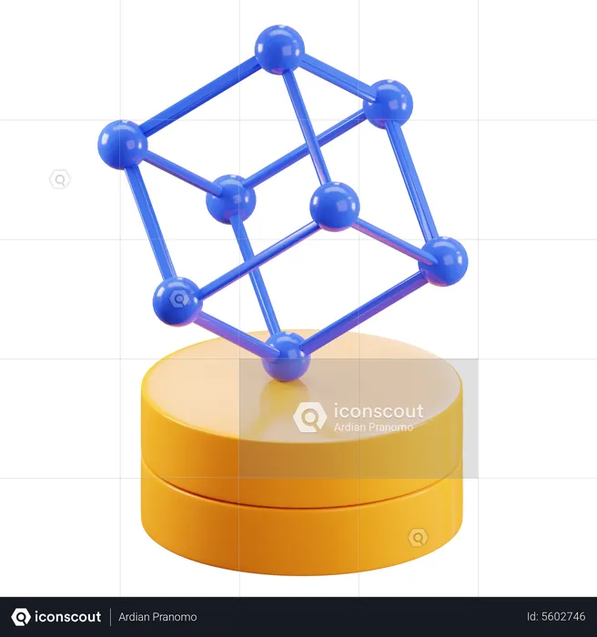 Data Structure  3D Icon