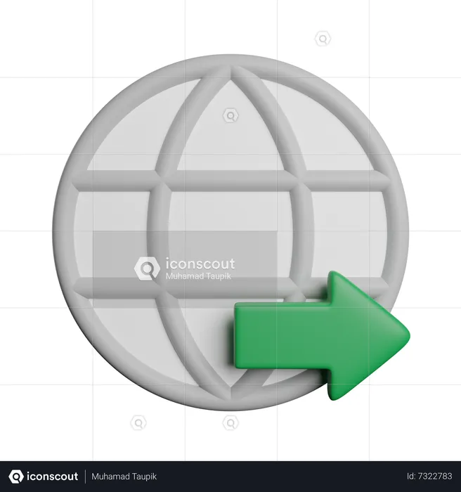 Data Transfer  3D Icon