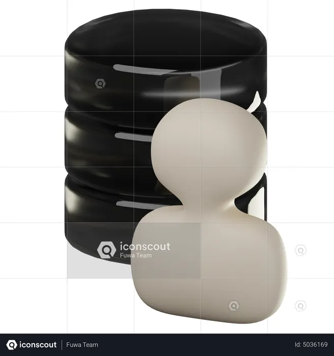 Database Admin  3D Icon