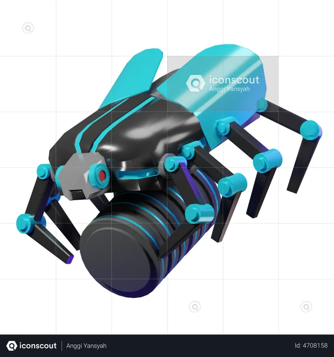 Bug  3D Illustration
