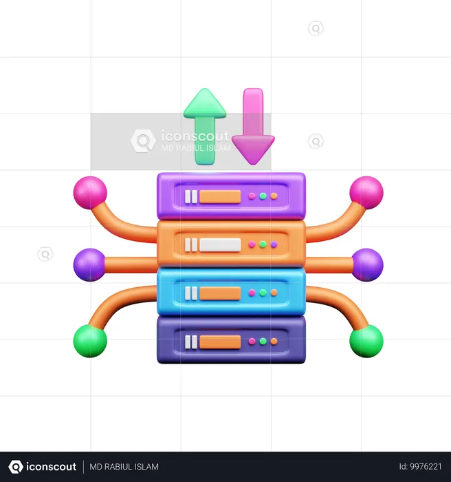 データベースのダウンロード  3D Icon