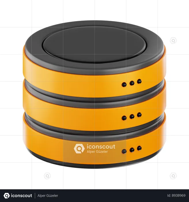 Database Server  3D Icon