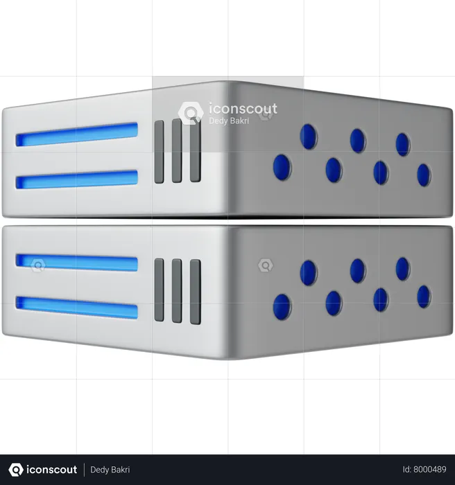 Dataserver  3D Icon